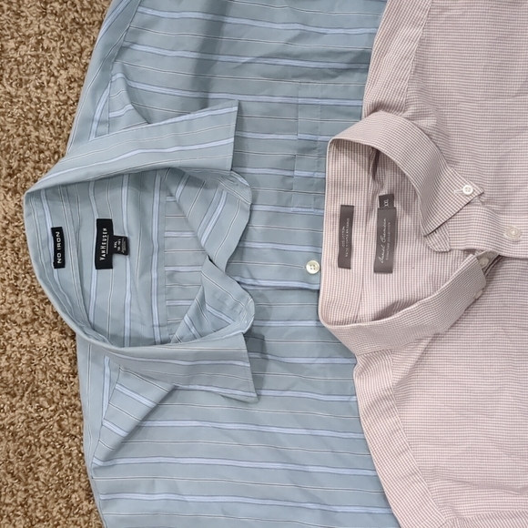 Cremieux VanHeusen short sleeve button down bundle XXL - Picture 4 of 7